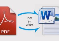 конвертировать pdf в word